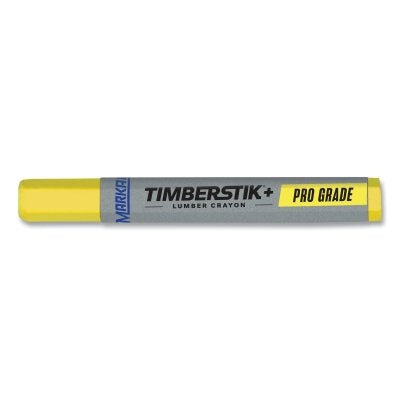 TIMBERSTIK+ PRO GRADE Lumber Crayon, 1/2 in x 4.625 in, Yellow
