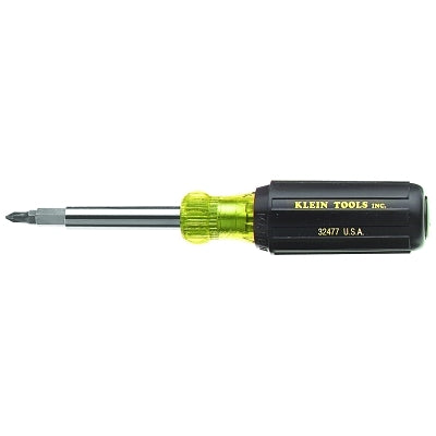 Multi-bit Screwdriver/Nut Driver, 10-in-1, Phillips/Slotted/Square/Torx