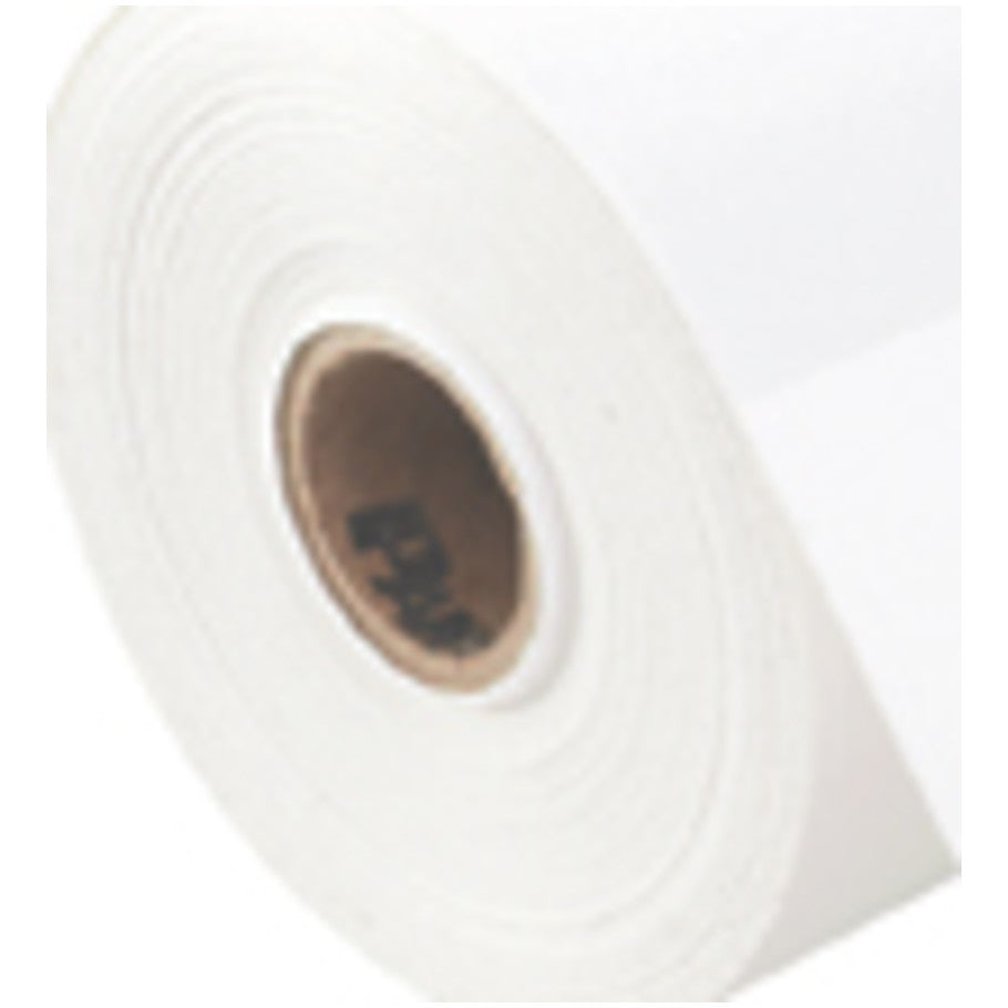 T400X000VP1Y Printable Labeling Tape, Vinyl, White, TT, 4", RL1