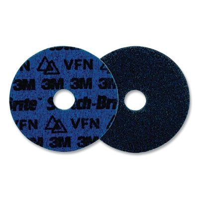 3M 638060-89221 Scotch-Brite Precision Surface Conditioning Disc, 5 in dia x 7/8 in, 12000 RPM, Hook-and-Loop, VFN, 50 EA/CA