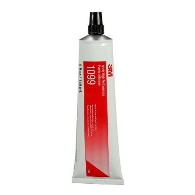 3M 021200-19808 Nitrile High Performance Plastic Adhesive 1099, 5 fl oz, Tube, light Tan