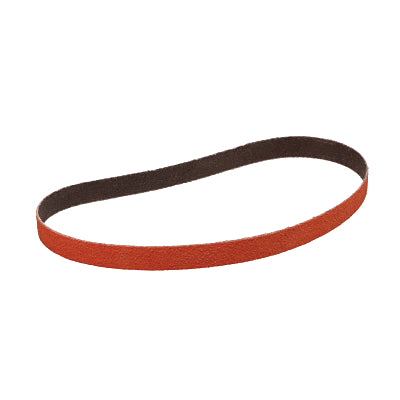 3M 051144-84404 Cloth Belt, 777F, YF-Weight, 3/4 in W x 18 in L, 60 Grit, Ceramic Aluminum Oxide, Fabri-lok/Single-flex