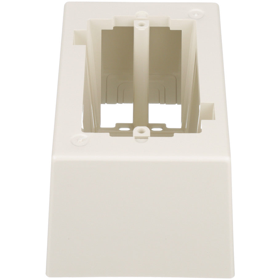 Non-Metallic Low Voltage Deep Outlet Box With Adhesive For LD Series Raceway