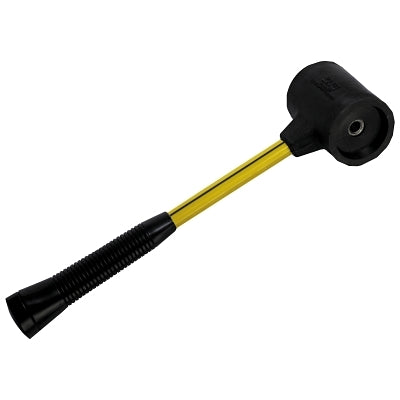 SPS Composite Soft Face Hammer, 2.25 lb Head, 2 in dia, 13-3/4 Handle L, Yellow