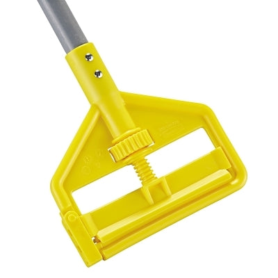 Invader Side-Gate Wet-Mop Handle, 2 in dia, Silver