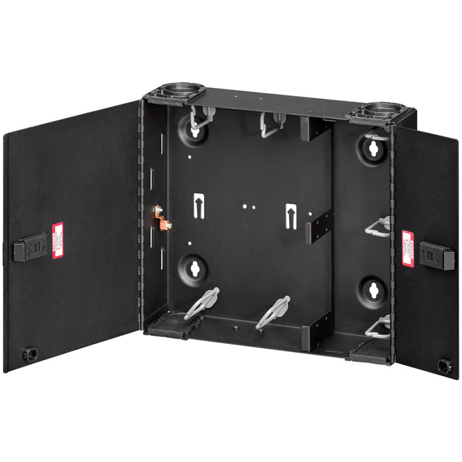 Medium SDX Wall-Mount Fiber Enclosure, Empty With Dual Door, No Lock