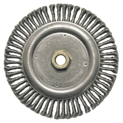 Roughneck Stringer Bead Wheel, 7 in dia x 3/16 in Face W x 5/8 in-11 UNC x 0.020 in, 9000 RPM, 10 EA/CTN