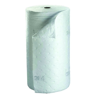 3M HP-100 High-Capacity Petroleum Sorbent Roll, Absorbs 73 gal, 38 in x 144 ft