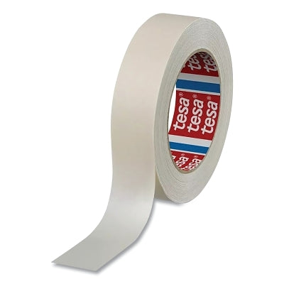 Fine Crepe Paper Masking Tape, 1.5 in W, 1969 in L, 5.51 mils Thick