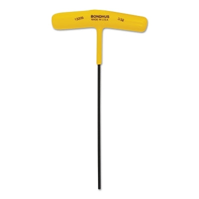 Hex T-Handle Keys, 3/16 in, 5.6 in Long