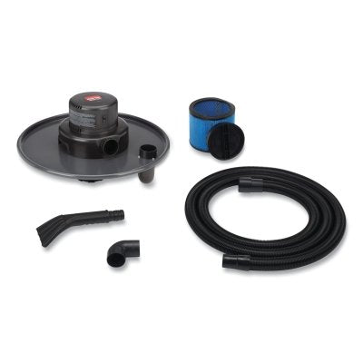 Two-Stage Wet/Dry Head Assembly, 3.0 Peak hp, For 55-gal Drum, Includes Hose, Nozzle, Connector, Cartridge Filter