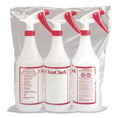 Pre-printed Trigger Spray Bottle, 32 oz, English and Spanish