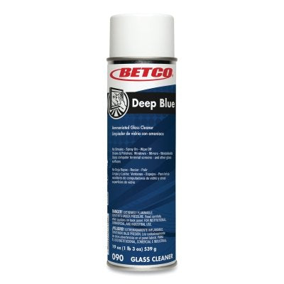 Deep Blue Glass and Surface Cleaner, 19 oz, Aerosol Can