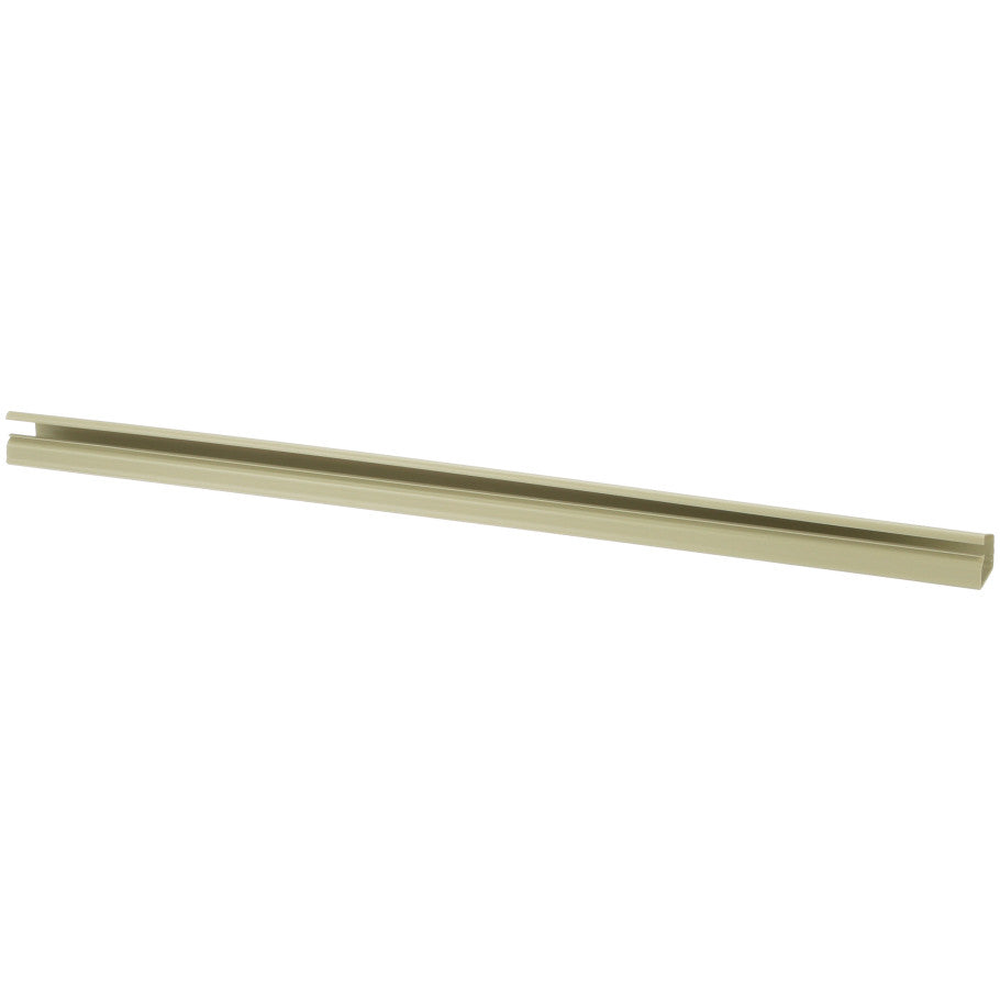 Pan-Way LD5 Non-Metallic 1-Piece Latching Low-Voltage Surface Raceway With Adhesive Backing, Electric Ivory, 10 ft.