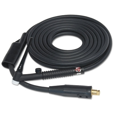17FV TIG Torch Package with TTV-150 Connector, Air Cooled, 150 A, Flex Head with Valve, 25 ft Cable, Rubber