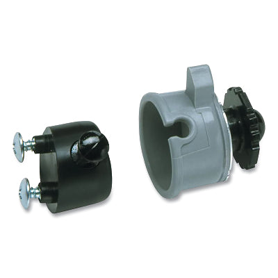 Quick-Lok Adapter Kits, Fibre-Metal Hard Hats and Caps, Black/Gray