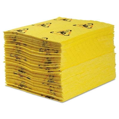 SPC High Visibility Safety & Chemical Absorbent Mat, Abs 38 gal, 15 in x 19 in