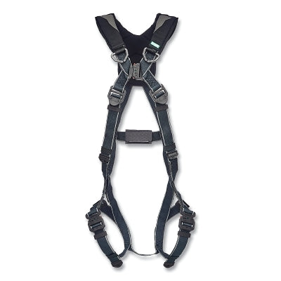 V-FIT Arc Flash Full-Body Harness, Back D-Ring, Super XL, QC Chest/Leg Strap Buckles, Shoulder Padding
