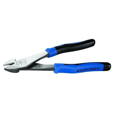 High-Leverage Diagonal Cutting Pliers, 8 in OAL, Journeyman Dual-Material Handle, 13/16 in Cutting L, Beveled Cut