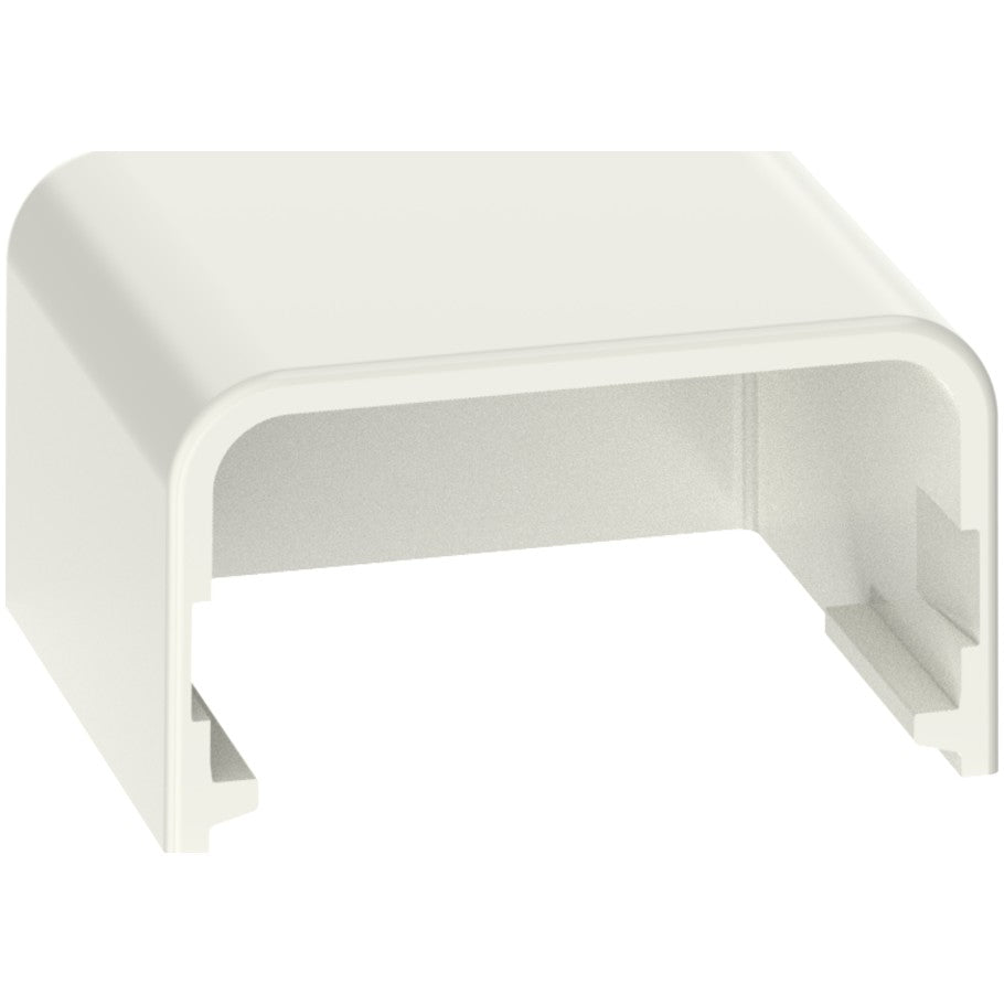 Surface Raceway, LD5 End Cap Fitting, Off-White