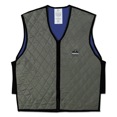 Chill-Its 6665 Evaporative Cooling Vests, 2X-Large, Gray