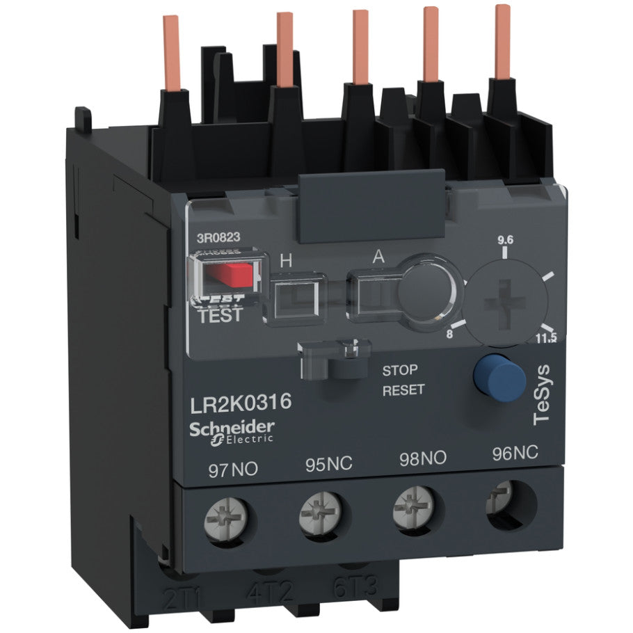 TeSys LRK, Differential Thermal Overload Relay, 8 To 11.5A, Class 10A, Screw Clamp Terminals