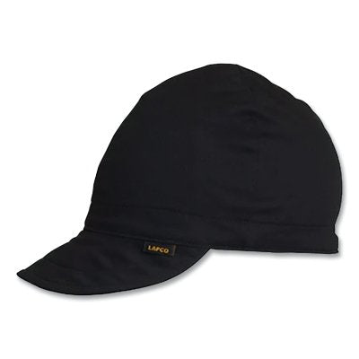 High Crown Welding Cap, Size 7-1/4, Black, 4-Panel