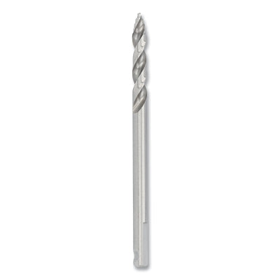 Hole Saw Pilot Drill Bit, 1/4 in dia, 4-1/4 in L, 25 Pk