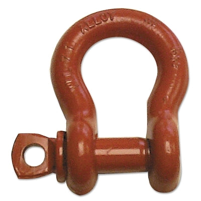 Screw Pin Anchor Shackles, 5/8 in Bail Size, 5 Tons