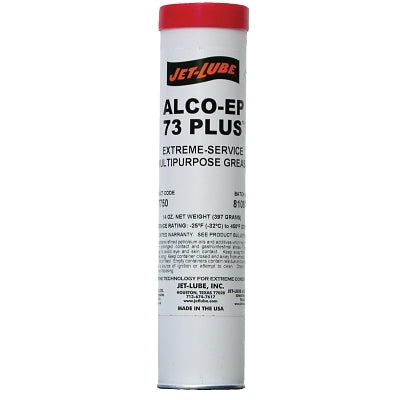 Alco-Ep-73 Plus Extreme Service Multi-Purpose Grease, 14 oz, Cartridge