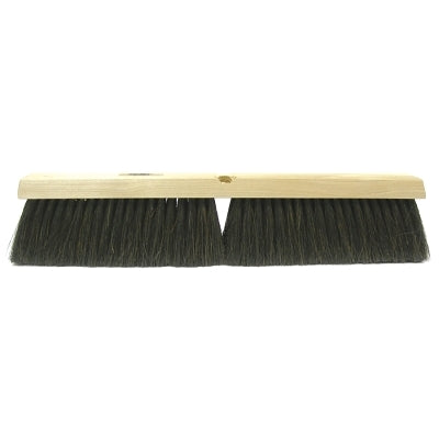 Horsehair/Polypropylene Blend Fine Sweep Brush, 18 in Hardwd, 3 in Trim