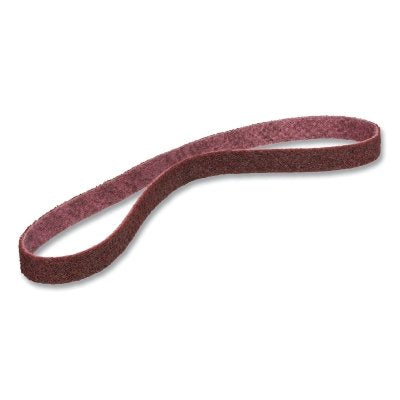 3M 048011-03998 Surface Conditioning Belt, 1/2 in x 24 in, Medium, Maroon