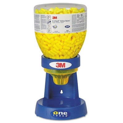 3M 391-1005 E-A-Rsoft Yellow Neons Earplugs, Polyurethane, Yellow, Uncorded