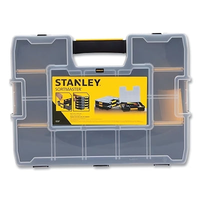 SORTMASTER Tool Organizer, 16-3/4 in L, Black/Yellow