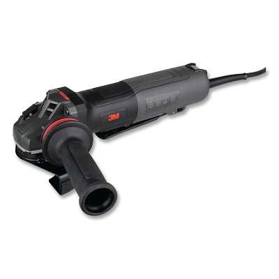 3M 068060-11129 Electric Angle Grinder, 11129, 4.5 in to 5 in dia, 13 A, 11500 RPM, Paddle Switch