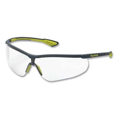 VS250 Anti-Fog Safety Glasses, Clear, TruShieldS, Gray/Lime