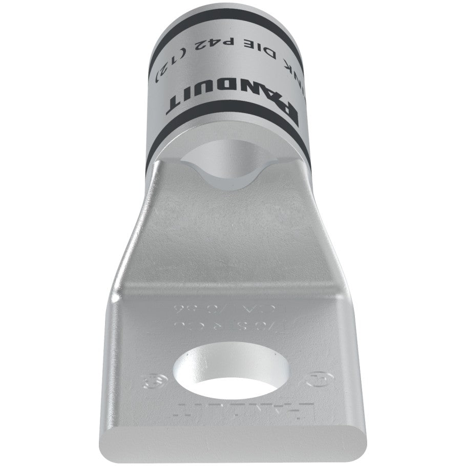One-Hole Standard Barrel Lug with Inspection Window, 5/16 in., 1/0 AWG