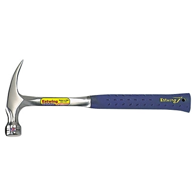 Ripping Claw Hammer, Steel Head, Straight Nylon/Steel Handle, 13 in, 16 oz Head