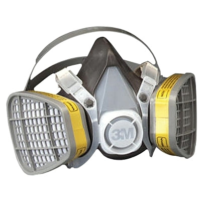 3M 5303 5000 Series Half Facepiece Respirators, Large, Organic Vapors/Acid Gases