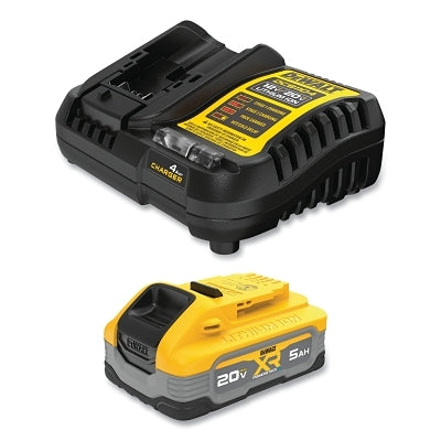 20V MAX* XR POWERSTACK Battery, Lithium-ion, 5.0 Ah, Includes Battery/Charger
