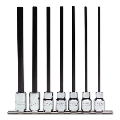 SET HEX BIT 3/8 DR 7 PC