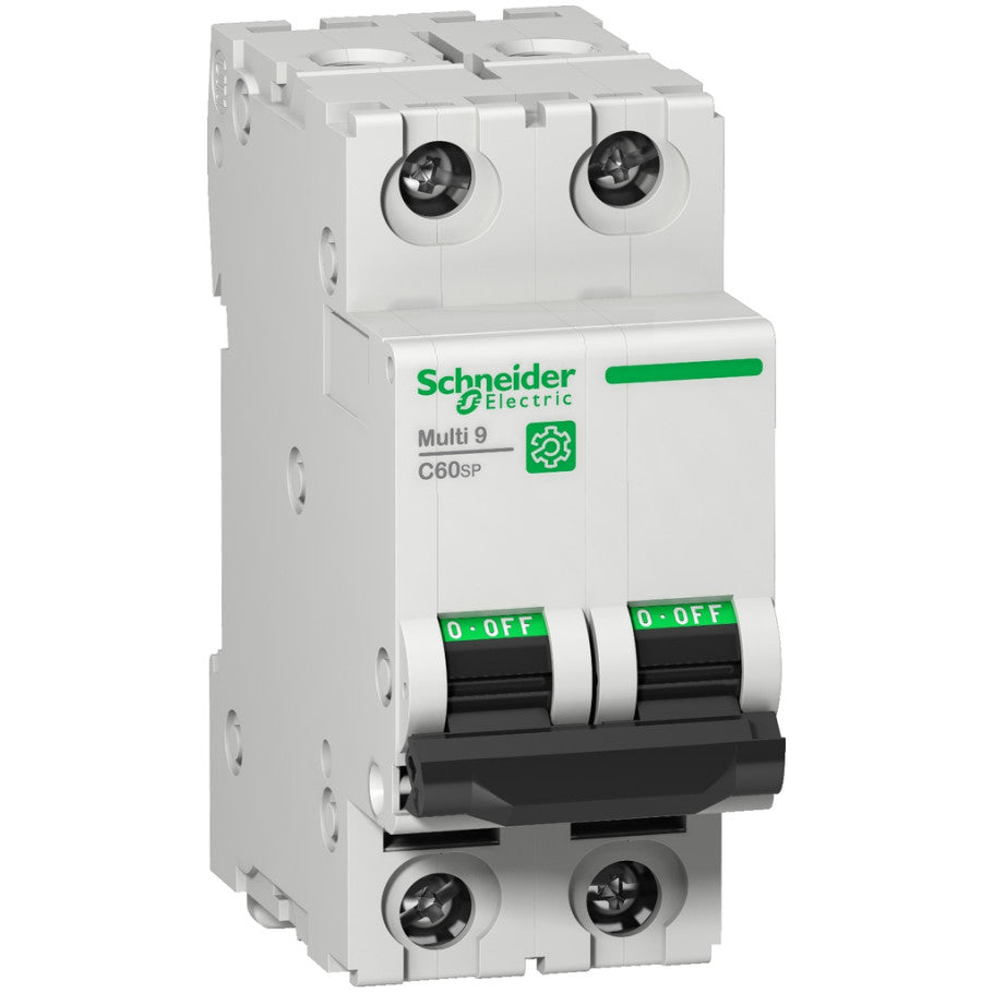 Multi 9 Miniature C60SP Circuit Breaker, 2-Pole, 63A, C-Curve, 480Y/277V, 10 kA
