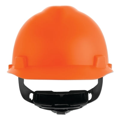 V-Gard Cap-Style Hard Hat with Fas-Trac III Suspension, Matte, Orange