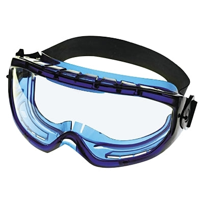 Monogoggle XTR Goggle, Clear/Blue, Indirect Ventilation, Anti-Fog