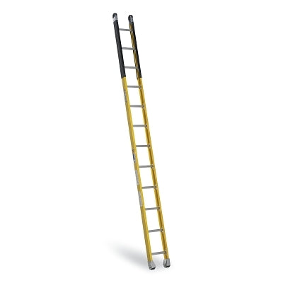 Manhole Ladder, IAA, M7112-1, 12 ft L, 12.375 in W, 375 lb Load Capacity, Fiberglass