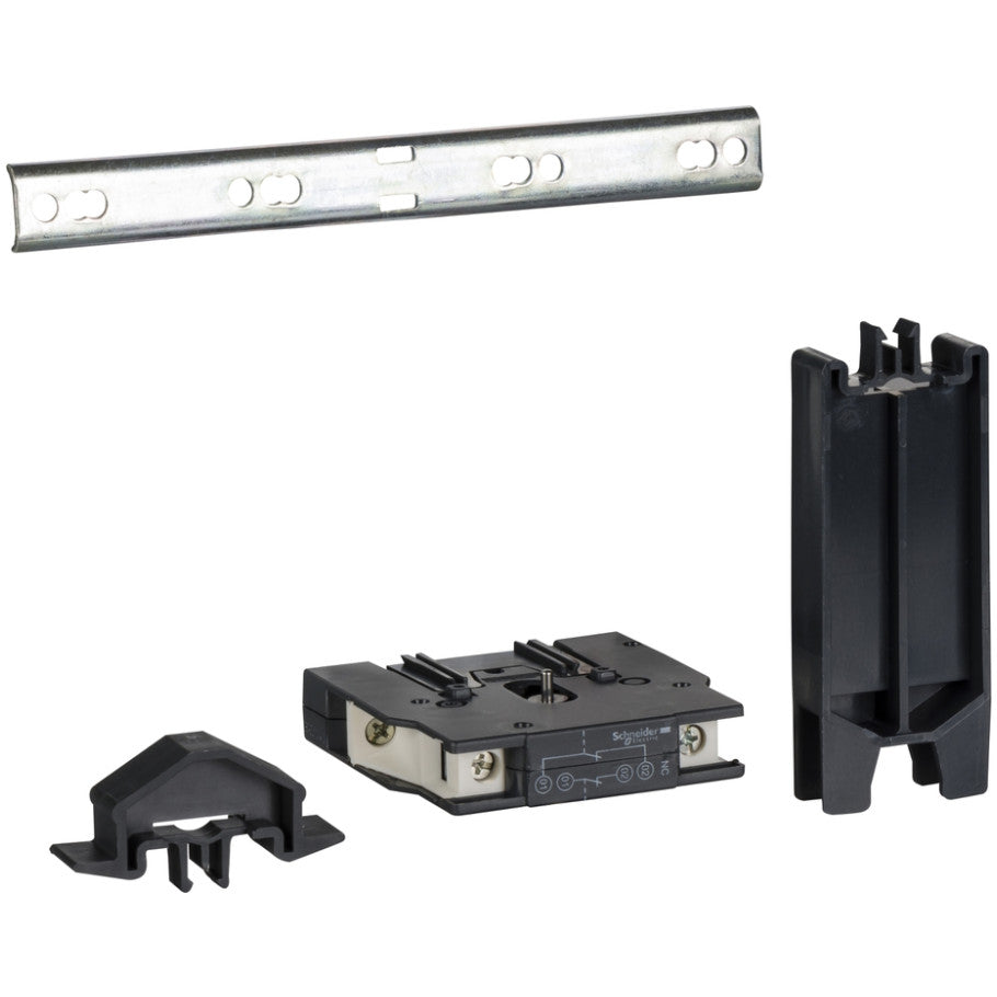 Mechanical and electrical interlock, TeSys Deca reversing   changeover, 2 Contactors LC1D80-D95 AC coil