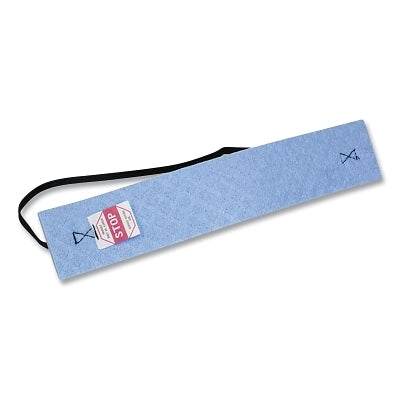 Drybrow Sweatband, Blue Cellulose Sponge with Elastic Band, for Hard Hats
