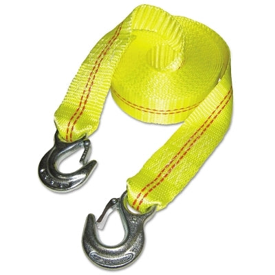 Vehicle Recovery Straps, Steel Hooks, 4 in W, 30 ft L, 20,000 lb Capacity