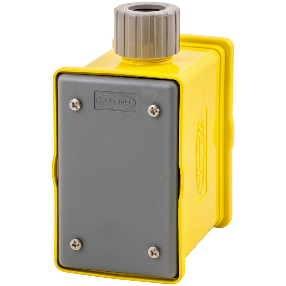 Portable Outlet Box, Cord Strain Relief, Cover Plate