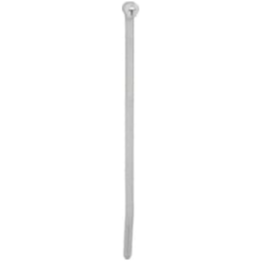 Ty Rap Cable Ties, Stainless Steel Locking Device, 7.00 L x 0.09 in. W, Natural